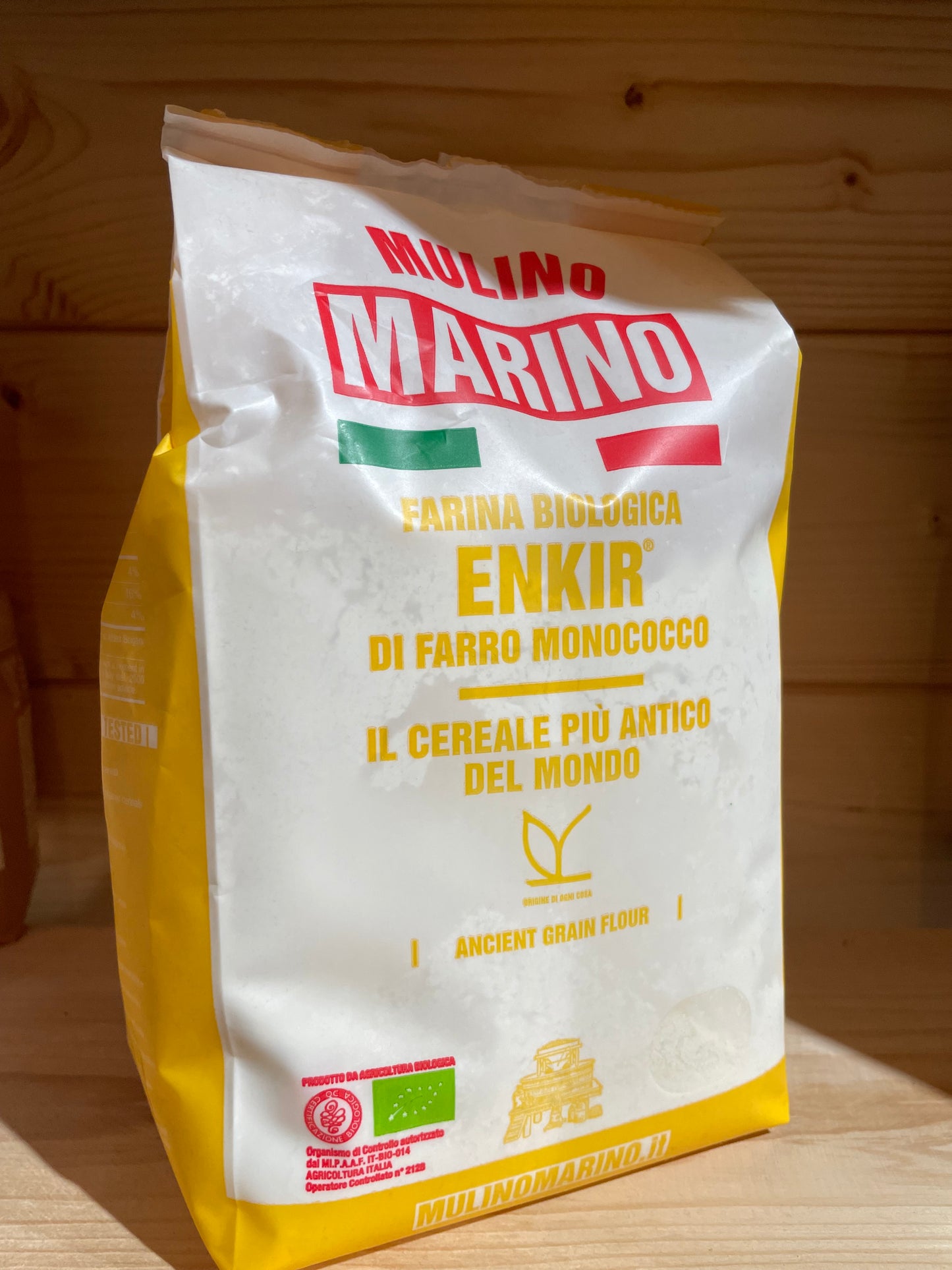 Organic ENKIR Einkorn Wheat Flour - Mulino Marino