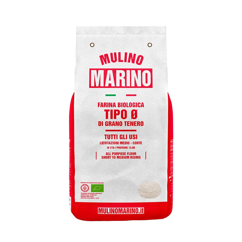 Organic Type 0 Soft Wheat Flour - Mulino Marino