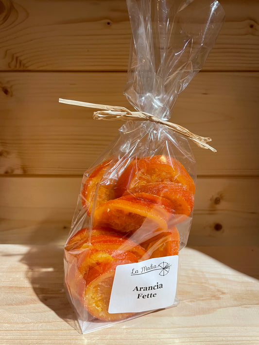 Dehydrated orange slices