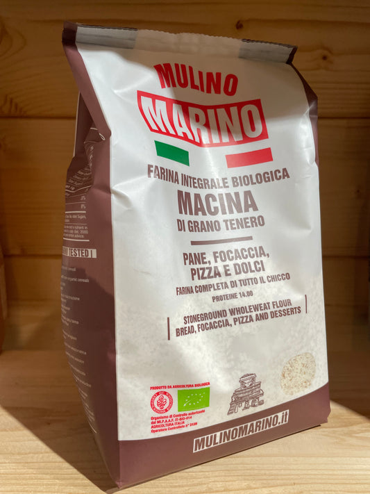 Organic Whole Grain Flour - Mulino Marino