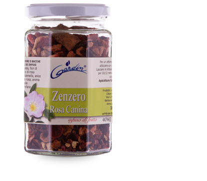 Infuso Zenzero e Rosa Canina