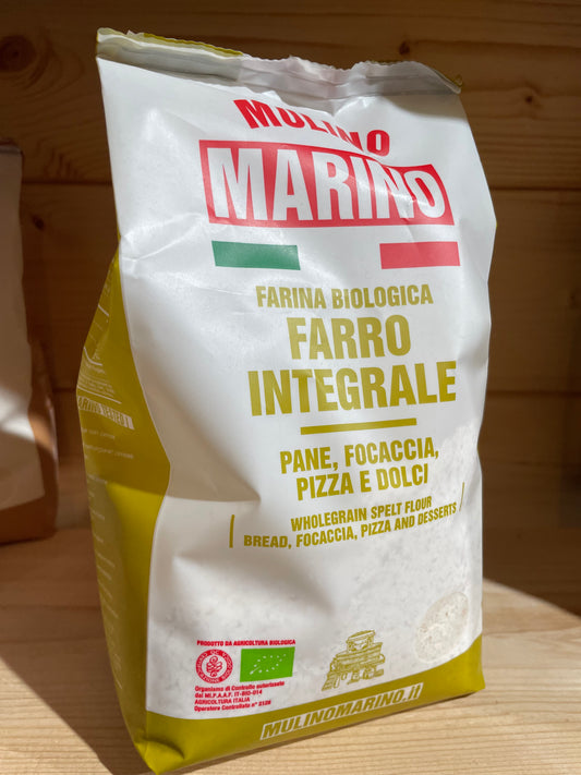 Organic Whole Grain Spelt Flour - Mulino Marino