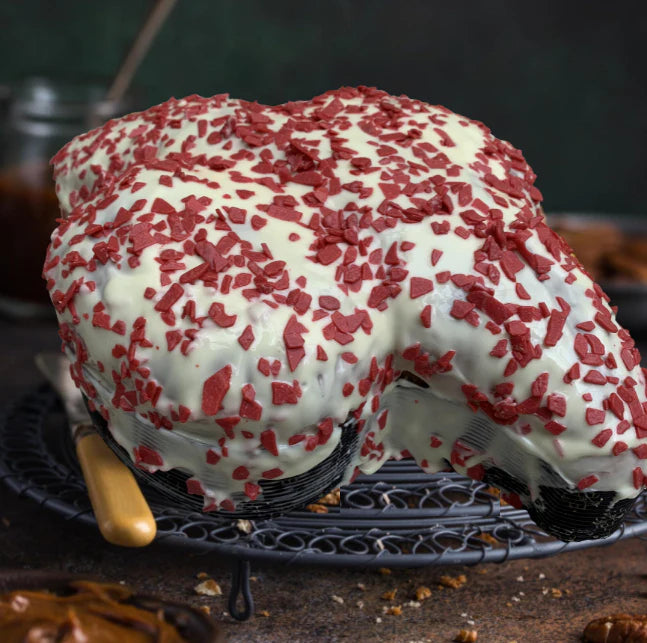 Red Velvet Colomba + white chocolate jar ARTISAN PRODUCT