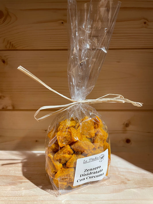 Dehydrated Ginger with Turmeric