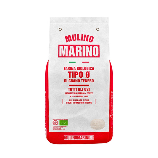 Organic Type 0 Soft Wheat Flour - Mulino Marino