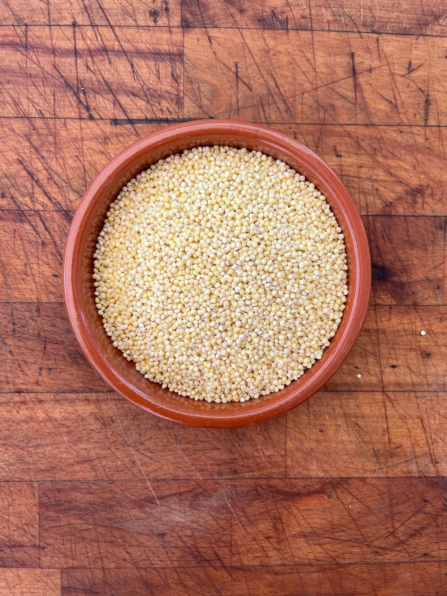 Hulled millet